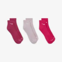 Nike Everyday Plus Cushioned тренувальні Ankle шкарпетки (3 пар) різнокольорові