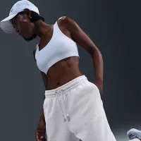 Nike Sportswear Phoenix Plush женская Mid-Rise Cozy Fleece Pants цвет серый