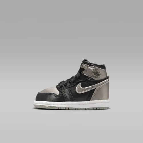Nike Jordan 1 Retro High OG Baby/Toddler Кросівки колір чорний