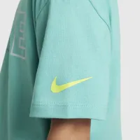 Nike Femme Pop Little детские футболка цвет зеленый