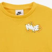Nike Sportswear Create Your Own Adventure Baby (12-24M) French Terry Graphic Crew набор цвет коричневый