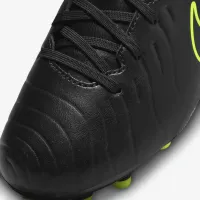 Nike Jr. Tiempo Legend 10 Club Little/Big детские Multi-Ground Low-Top футбольные бутсы цвет черный