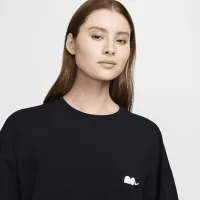 Nike Naomi Osaka Short-Sleeve Top колір чорний
