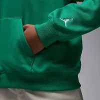 Nike Jordan Brooklyn Fleece жіноча Pullover Толстовка з капюшоном колір зелений