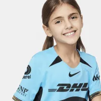 Pumas UNAM 2023/24 Stadium Third Big дитячі Nike Dri-FIT Soccer Jersey блакитний