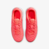 Nike Jr. Tiempo Legend 10 Club Little/Big детские Indoor/Court Low-Top Soccer Кроссовки Pink