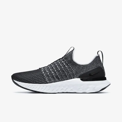 Nike React Phantom Run Flyknit 2 чоловічі Road Running Кросівки колір чорний