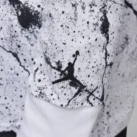 Nike Jordan Big детские Jumpman Cement Long Sleeve футболка цвет белый