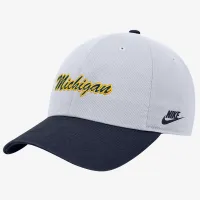 Michigan Nike College Campus Cap колір білий