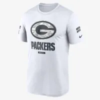 цвет зеленый Bay Packers Salute to Service Primary Edge Legend мужские Nike Dri-FIT NFL футболка цвет белый