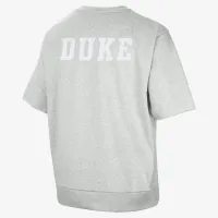 Duke Standard Issue мужские Nike Dri-FIT College Cutoff Crew-Neck Top цвет серый