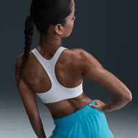 Nike Tempo жіноча Dri-FIT Mid-Rise Brief-Lined Running шорти блакитний