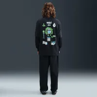 Nike SB Max90 Skate футболка колір чорний