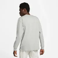 Nike Sportswear Premium Essentials чоловічі Long-Sleeve Pocket футболка колір сірий