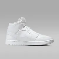 Nike Air Jordan 1 Mid жіноча Кросівки колір білий