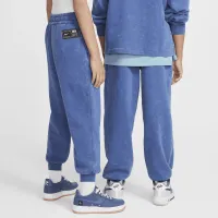 Nike Culture of баскетбольные Big детские Fleece баскетбольные Pants синий