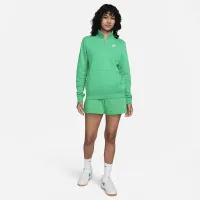Nike Sportswear Club Fleece жіноча 1/2-Zip світшот колір зелений