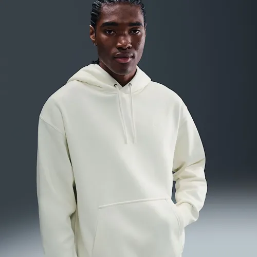 Nike Solo Swoosh чоловічі Pullover Толстовка з капюшоном колір білий
