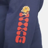 Nike мужские Long-Sleeve баскетбольные футболка синий