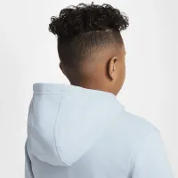 Nike Sportswear Club Fleece Big детские Толстовка с капюшоном синий