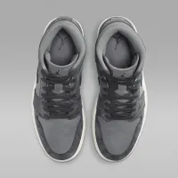 Nike Air Jordan 1 Mid SE жіноча Кросівки колір сірий