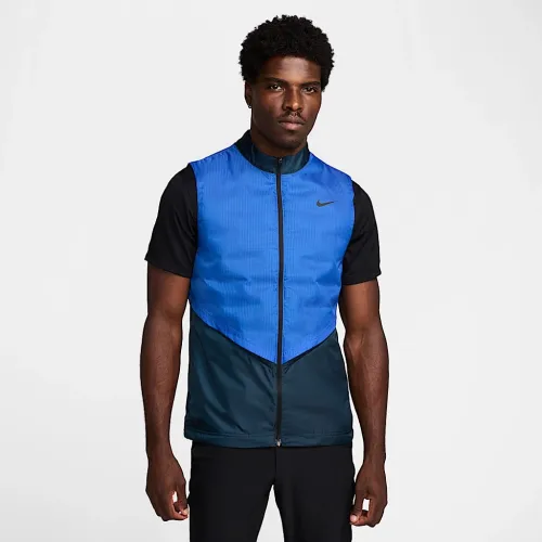 Nike чоловічі Therma-FIT ADV Repel для гольфу Vest блакитний