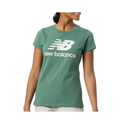 Футболка New Balance WT91546JD - зеленая