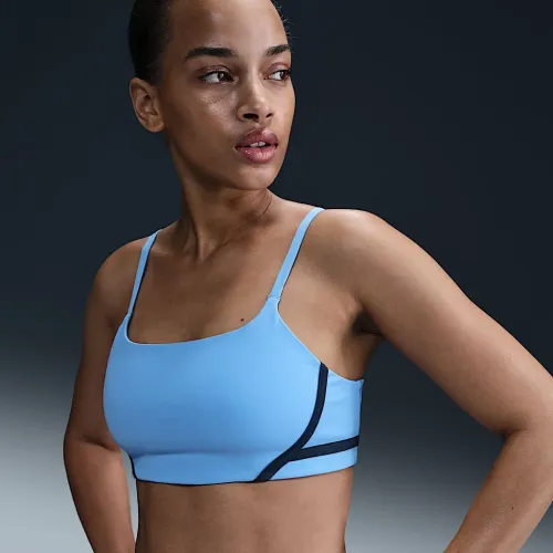 Nike One Convertible женская Light-Support Lightly Lined Sports Bra синий