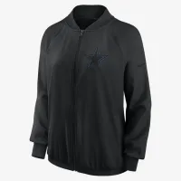 Dallas Cowboys жіноча Nike Dri-FIT NFL Full-Zip Куртка колір чорний