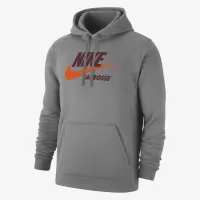 Nike мужские Lacrosse Толстовка с капюшоном цвет серый