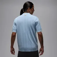 Nike Jordan Sport чоловічі Short-Sleeve для гольфу Sweater Top блакитний
