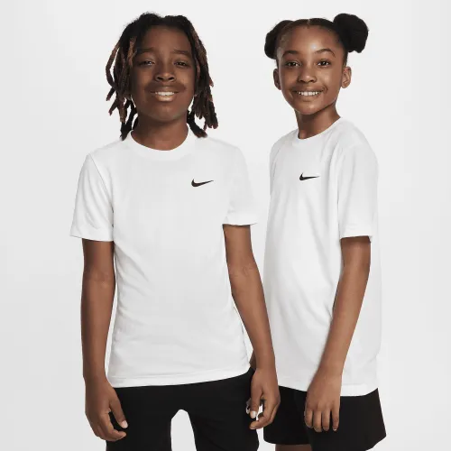 Nike Legend Big дитячі Dri-FIT футболка колір білий