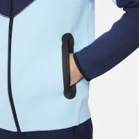 Nike Sportswear Tech Fleece Big дитячі (для хлопчиків) Full-Zip Толстовка з капюшоном блакитний