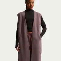 Nike Sportswear Tech Fleece жіноча оверсайз Sleeveless Duster колір фіолетовий