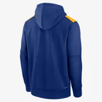 Seattle Mariners Authentic Collection City Connect чоловічі Nike Therma MLB Pullover Толстовка з капюшоном блакитний