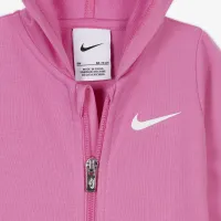 Nike Essentials Baby (0-9M) Hooded Coverall Pink