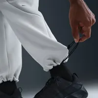 Nike Tech чоловічі Color-Block Open-Hem Fleece Pants колір сірий
