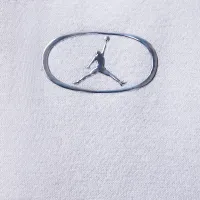 Nike Jordan Big детские 1st Baby синий Crew Top цвет серый