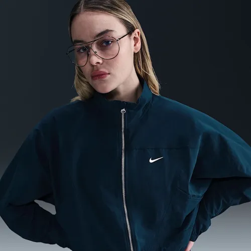 Nike Sportswear Everything Wovens женская оверсайз Repel UV Protection Куртка синий