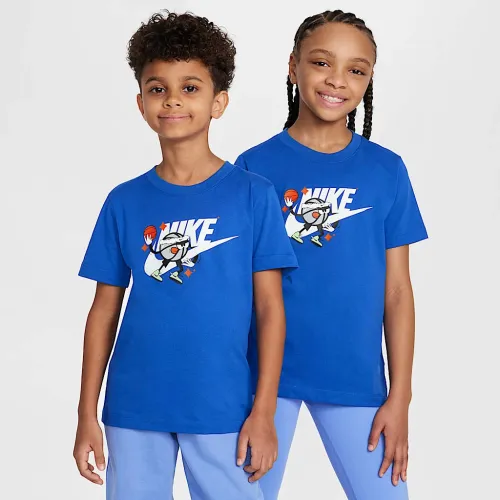 Nike Sportswear Big детские футболка синий