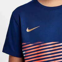 Nike CR7 Academy Big дитячі Dri-FIT Soccer Top блакитний