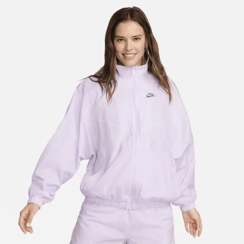 Nike Sportswear Essential Windrunner женская Woven Куртка цвет фиолетовый