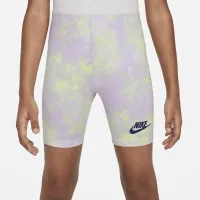 Nike Club Little дитячі Printed Bike шорти колір фіолетовий