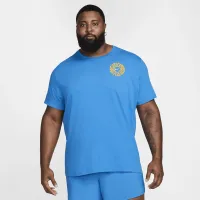 Nike мужские Dri-FIT Running футболка синий