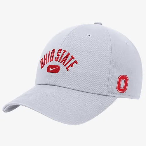 Ohio State Nike College Campus Cap колір білий