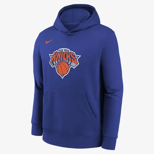 New York Knicks Club Little дитячі Nike NBA Pullover Толстовка з капюшоном блакитний