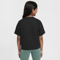 Nike Sportswear Essential Big дитячі (Girls') футболка колір чорний