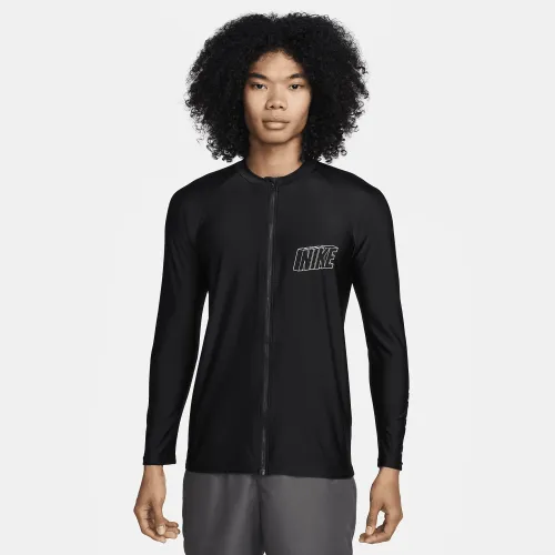 Nike Swim 3-D чоловічі Long-Sleeve Full-Zip Hydroguard колір чорний