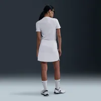 Nike Tour женская Dri-FIT Short-Sleeve Blade Jacquard для гольфа Polo цвет белый