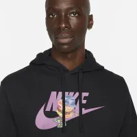 Nike Sportswear мужские Fleece Pullover Толстовка с капюшоном цвет черный